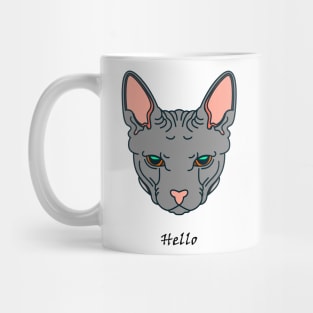 My cat say Hello Mug